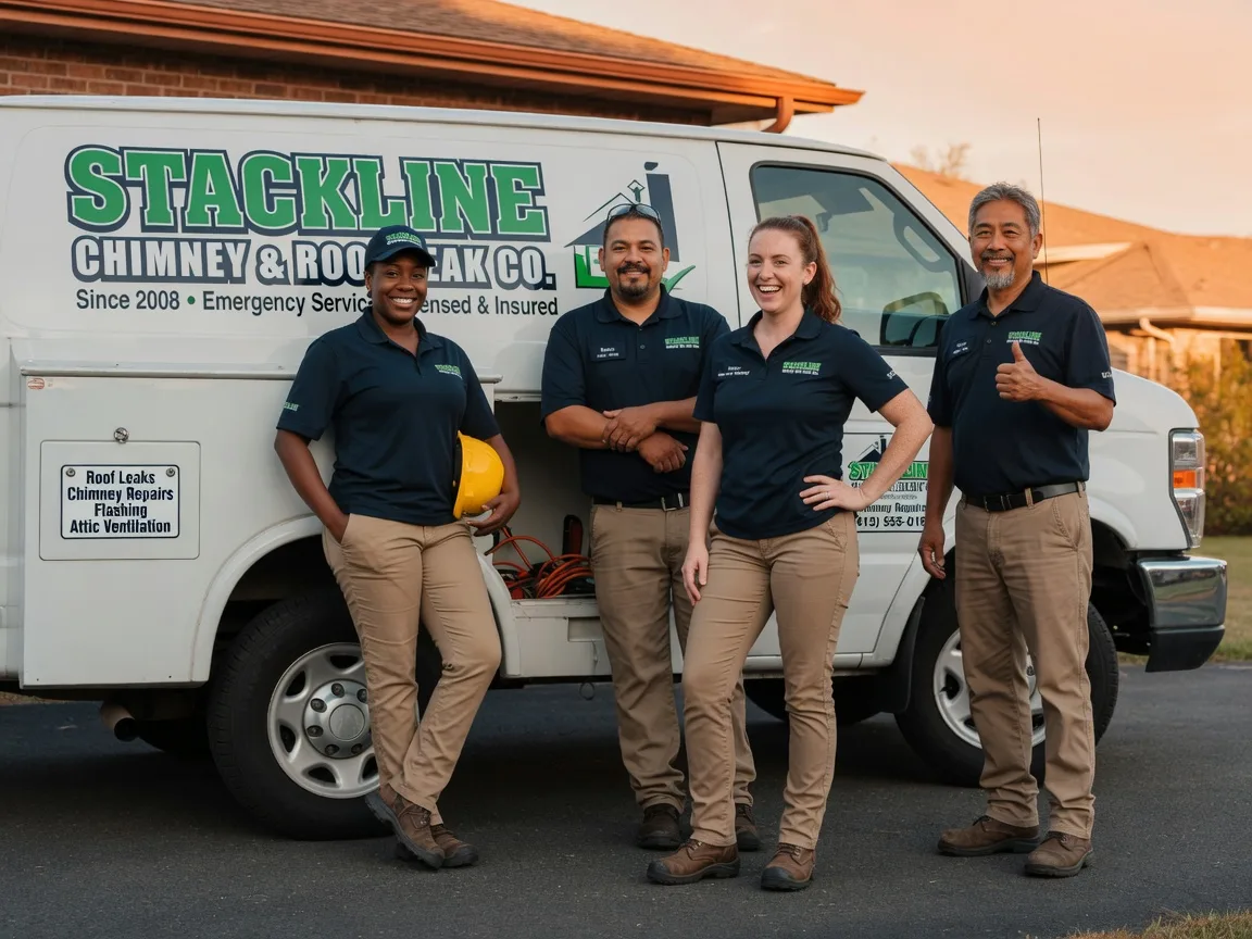 Chimney flashing repair company in Crocheron, MD
